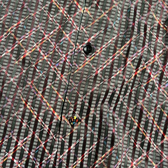 Luchiano Visconti‎ Black Men Button Shirt- XLT - Picture 5 of 12